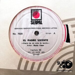 Disco de Vinilo El Padre Vicente - Diario De Un Cura De Barrio Capítulo 55 - 56 Vinyl Record