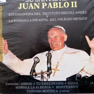 Disco de Vinilo Estudiantina Del Instituto Miguel Angel - Los Niños Que Le Cantaron A Su Santidad Juan Pablo II Vinyl Record