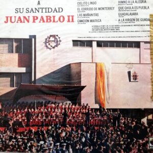 Disco de Vinilo Estudiantina Del Instituto Miguel Angel - Los Niños Que Le Cantaron A Su Santidad Juan Pablo II Vinyl Record
