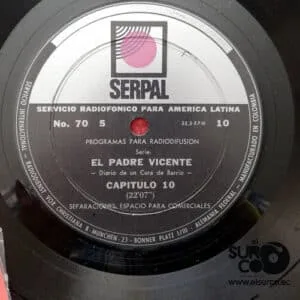 Disco de Vinilo El Padre Vicente - Diario De Un Cura De Barrio Capítulo 9 - 10 Vinyl Record