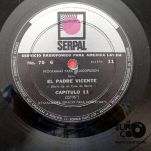 Disco de Vinilo El Padre Vicente - Diario De Un Cura De Barrio Capítulo 11 - 12 Vinyl Record