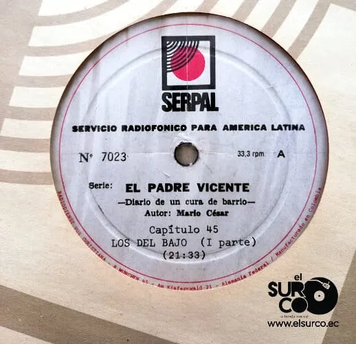 Disco de Vinilo El Padre Vicente - Diario De Un Cura De Barrio Capítulo 45 - 46 Vinyl Record