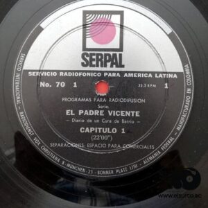 Disco de Vinilo El Padre Vicente - Diario De Un Cura De Barrio Capítulo 1 - 2 Vinyl Record