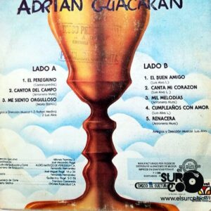 Disco de Vinilo Adrián Guacaran - El Peregrino Vinyl Record