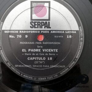 Disco de Vinilo El Padre Vicente - Diario De Un Cura De Barrio Capítulo 17 - 18 Vinyl Record
