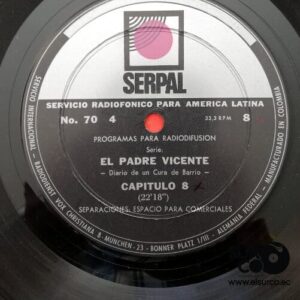 Disco de Vinilo El Padre Vicente - Diario De Un Cura De Barrio Capítulo 7 - 8 Vinyl Record