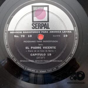 Disco de Vinilo El Padre Vicente - Diario De Un Cura De Barrio Capítulo 19 - 20 Vinyl Record