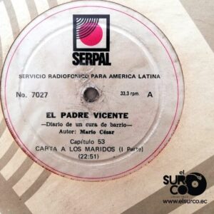 Disco de Vinilo El Padre Vicente - Diario De Un Cura De Barrio Capítulo 53 - 54 Vinyl Record