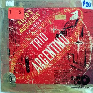 Disco de Vinilo Trío Argentino - Adiós Muchachos Vinyl Record