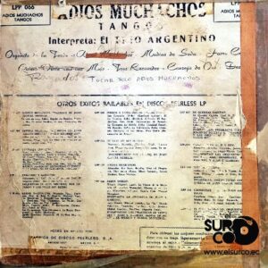 Disco de Vinilo Trío Argentino - Adiós Muchachos Vinyl Record
