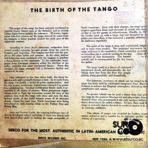 Disco de Vinilo Varios - Tangos To Remember Vinyl Record