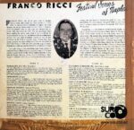 Disco de Vinilo Franco Ricci - Festival Songs Of Naples Vinyl Record