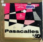 Disco de Vinilo Orquesta Del Teatro Albeniz - Pasacalles Vinyl Record