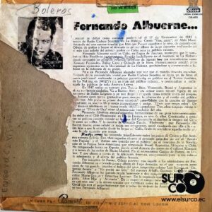 Disco de Vinilo Fernando Albuerne - Fernando Albuerne Vinyl Record
