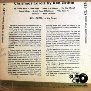 Disco de Vinilo Ken Griffin - Christmas Carols Vinyl Record