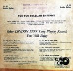 Disco de Vinilo Fon-Fon - Brazilian Rhythms Vinyl Record