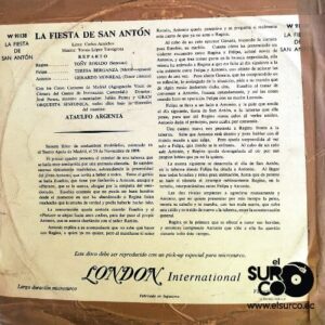 Disco de Vinilo Tony Rosado - La Fiesta De San Antón Vinyl Record