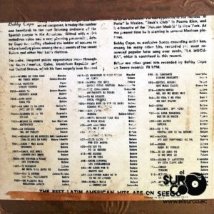 Disco de Vinilo Bobby Capo - Yo Canto Para Ti Vinyl Record