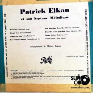 Disco de Vinilo Patrick Elkan - Surprise-Dancing Vinyl Record