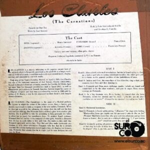 Disco de Vinilo Jose Serrano - Los Claveles Vinyl Record