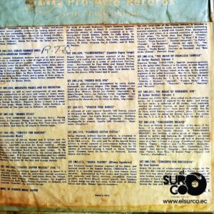 Disco de Vinilo Los Trovadores Del Tropico - El Alma Del Bolero Vinyl Record