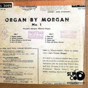 Disco de Vinilo Virginie Morgan - Organ By Morgan Vinyl Record