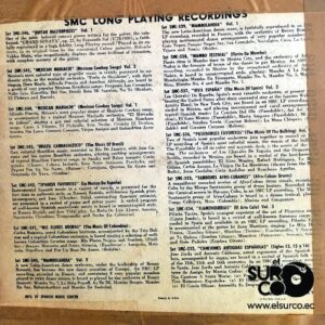 Disco de Vinilo El Gringo & His Brazilians - Rumba Session Vinyl Record