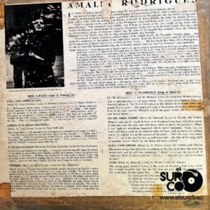 Disco de Vinilo Amalia Rodrigues - Amalia Rodrigues Vinyl Record