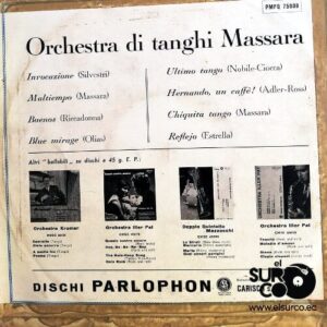 Disco de Vinilo Orchestra Massara - Di Tanghi Vinyl Record