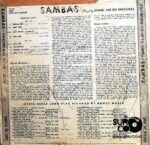 Disco de Vinilo Pancho And His Orchestra - Sambas Dance Music Of Brazil Vinyl Record