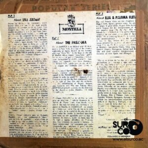 Disco de Vinilo Elia Y Paloma - Fleta Cantan Vinyl Record