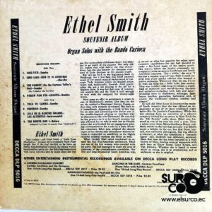 Disco de Vinilo Ethel Smith - Souvenir Album Vinyl Record