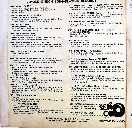 Disco de Vinilo Royale Dance Orchestra - Modern Dance Arrangements Of Classic Hits Vinyl Record