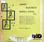 Disco de Vinilo Maryla Jonas - Chopin Mazurkas Vinyl Record