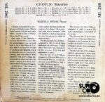 Disco de Vinilo Maryla Jonas - Chopin Mazurkas Vinyl Record