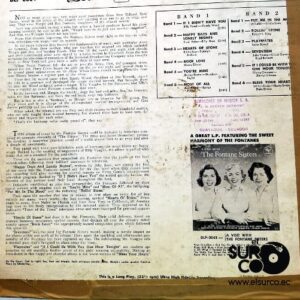 Disco de Vinilo The Fontane Sisters - The Fontane Sisters Vinyl Record