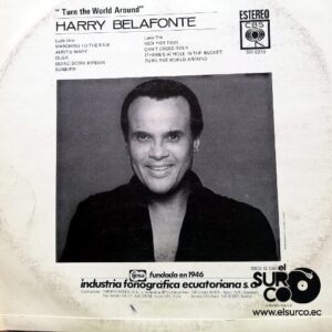 Disco de Vinilo Harry Belafonte - Turn The World Around Vinyl Record