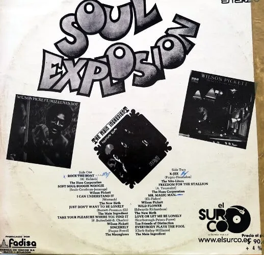 Disco de Vinilo Varios - Soul Explosión Vinyl Record