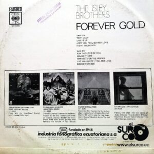 Disco de Vinilo The Isley Brothers - Forever Gold Vinyl Record