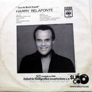 Disco de Vinilo Harry Belafonte - Turn The World Around Vinyl Record