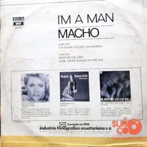 Disco de Vinilo Macho - I'm A Man Vinyl Record