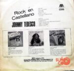 Disco de Vinilo Johnny Tedesco - Rock En Castellano Vinyl Record