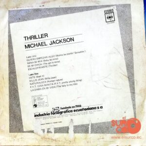 Disco de Vinilo Michael Jackson - Thriller Vinyl Record