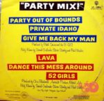 Disco de Vinilo The B-52’S - Party Mix ! Vinyl Record