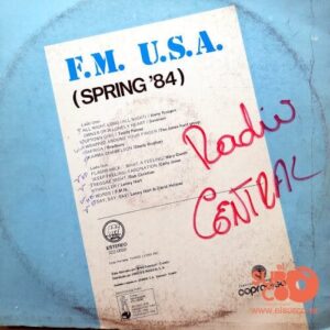 Disco de Vinilo Varios - F.M. U.S.A. (Spring '84) Vinyl Record
