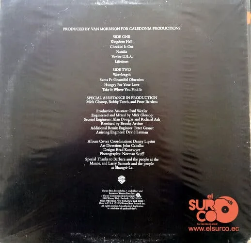 Disco de Vinilo Van Morrison - Wavelength Vinyl Record