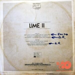 Disco de Vinilo Lime - Lime II Vinyl Record