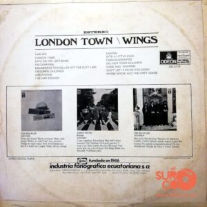 Disco de Vinilo Wings - London Town Vinyl Record