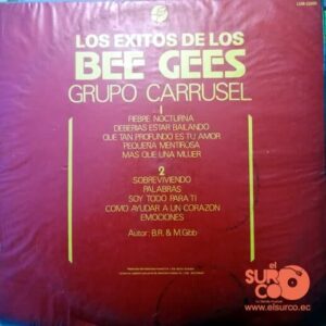 Disco de Vinilo Grupo Carrusel - Los Exitos De Los Bee Gees Vinyl Record
