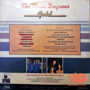 Disco de Vinilo The Three Degrees - Gold Vinyl Record